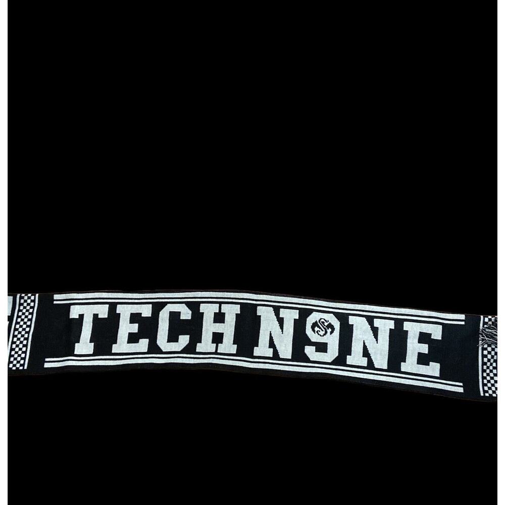 TECH N9NE XI black and white‎ Scarf